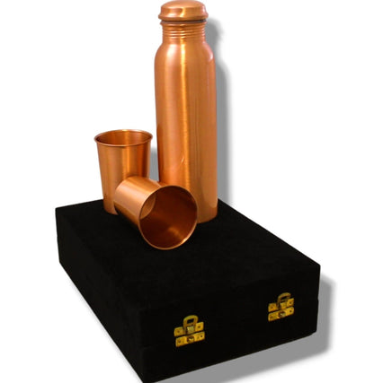 Copper water bottle